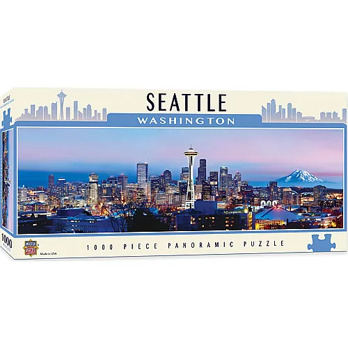 Master Pieces Puzzle Panorama Seattle, Washington (1000Teile)
