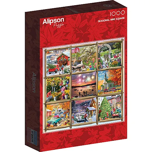 Alipson Puzzle Seasonal Nine Square - 1000 Teile