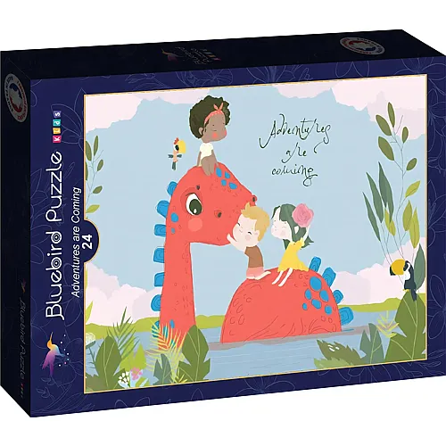 Bluebird Puzzle Abenteuer kommen - 24 Teile