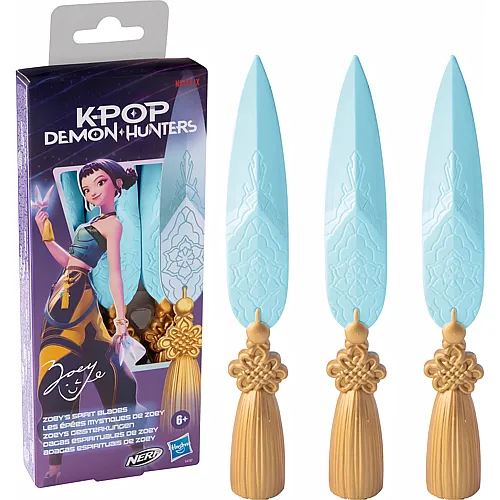Hasbro KPop Zoeys Geisterklingen Demon Hunters, 3 Klingen, 20 cm,