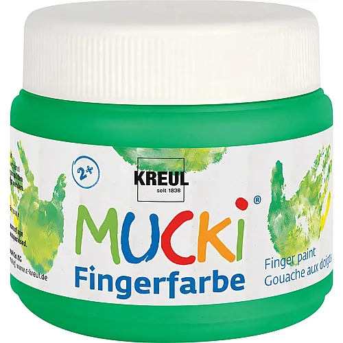 Fingerfarbe Gr�n - 150 ml