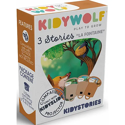 Kidywolf Bildscheiben zu Taschenlampe Fabeln