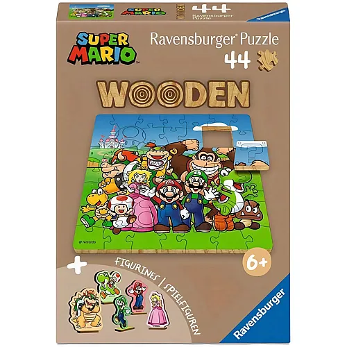 Wooden Super Mario - 44 Teile