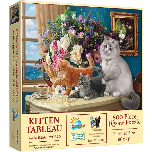 Kitten Tableau 500Teile