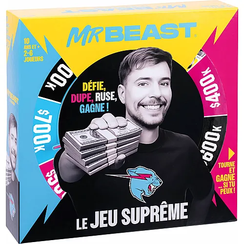 Moose Toys MrBeast Ultimate Game, f franz�sische Version