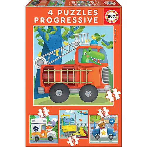 Educa Puzzle Rescue Patrol (6/9/12/16)