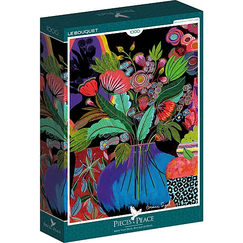 Pieces & Peace Le Bouquet - 1000 Teile