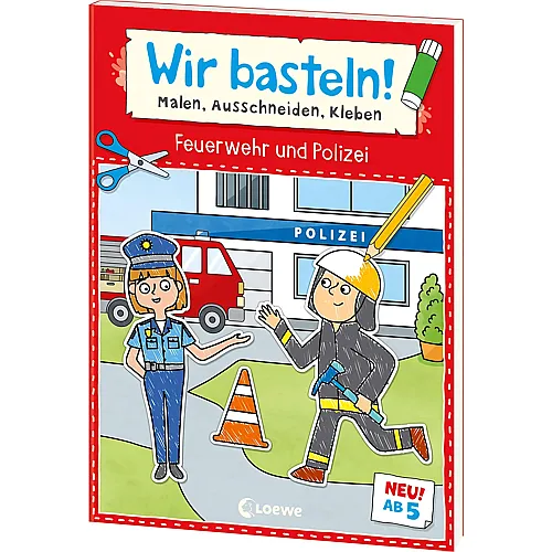 Loewe Wir basteln! ab 5 Jahren - Malen, Aussch