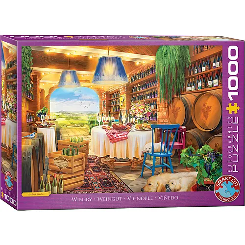 Eurographics Puzzle Weingut - 1000 Teile