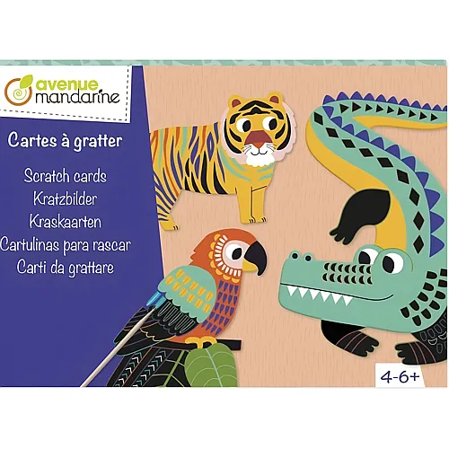 Avenue Mandarine Kratzbilder Kreativset
