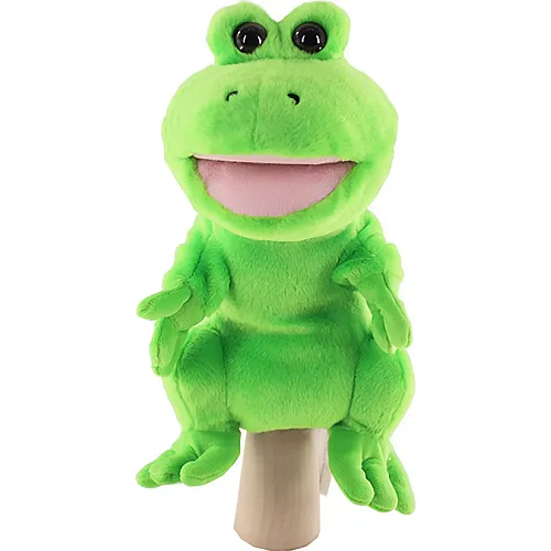 Handpuppe Frosch 25cm