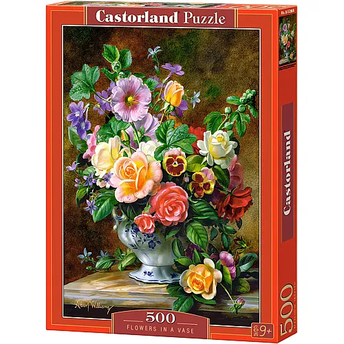 Castorland Blumen in einer Vase (500Teile)