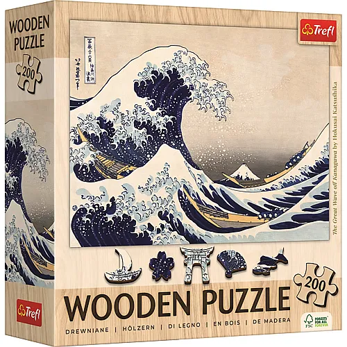 Die grosse Welle vor Kanagawa 200Teile