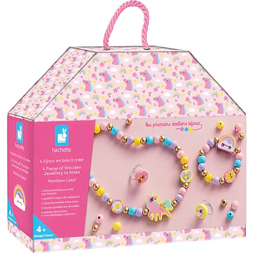 Janod Schmuckst�cke Rainbow Land (4Teile)