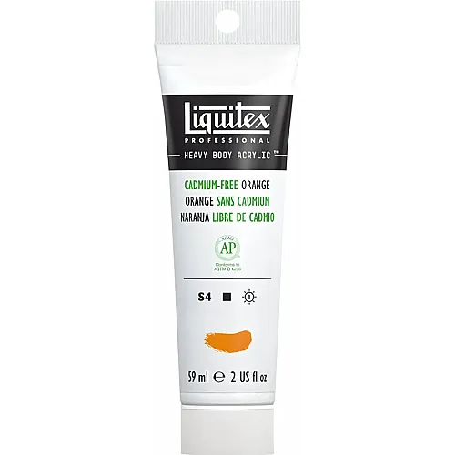Liquitex Lqx Prof. Heavy Body Acrylfarbe 59ml Tube Kad Free Orange