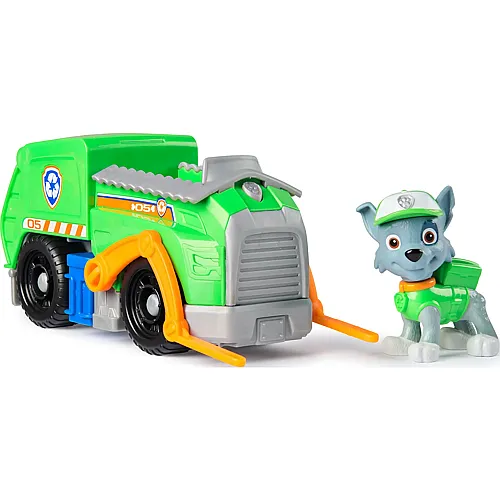 Spin Master Paw Patrol Recycling-Truck mit Rocky
