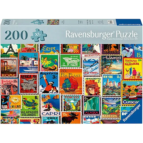 Ravensburger Puzzle Briefmarken - 200 Teile