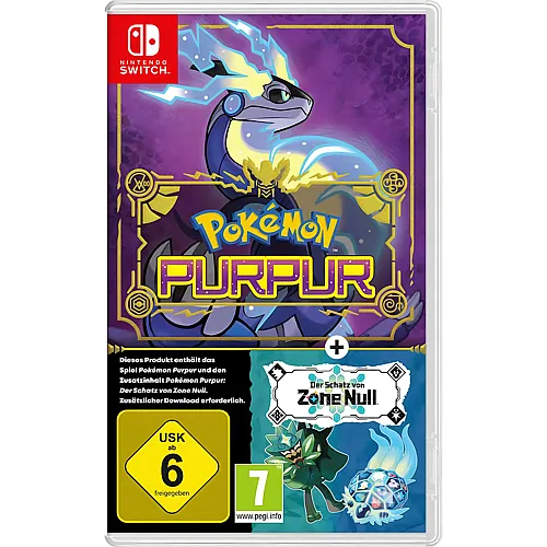 Nintendo Pok�mon Purpur - Der Schatz von ZN, Switch