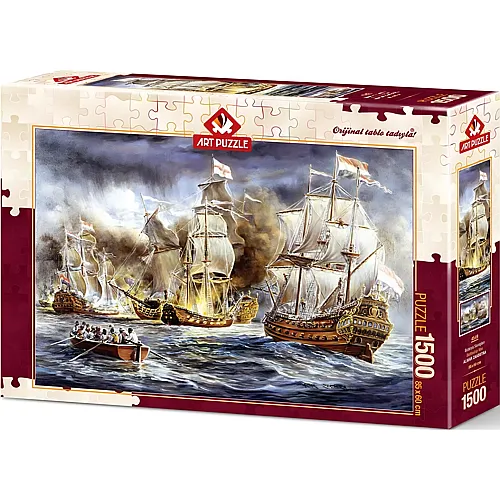 Art Puzzle Krieg auf See - 1500 Teile