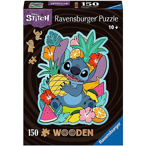 Ravensburger Puzzle Wooden Lilo & Stitch Disney Stitch (150Teile)
