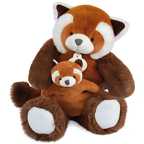 Doudou et Compagnie Unicef Mama & Kind Roter Panda (25cm)