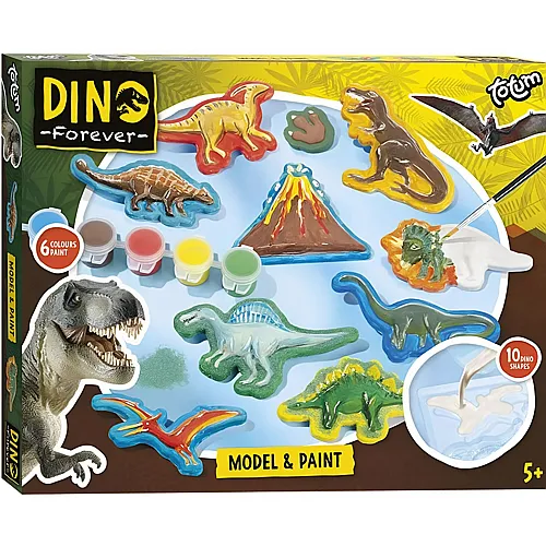 Totum Dino Forever Dinos giessen und bemalen