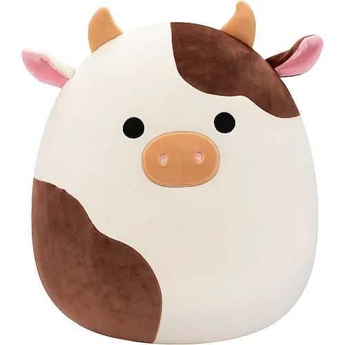 Squishmallows Pl�sch Ronnie die Kuh Creme/Braun - 40 cm