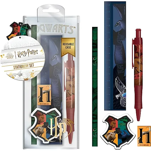Pyramid Harry Potter: Intricate Houses - Standard Stationery Set
