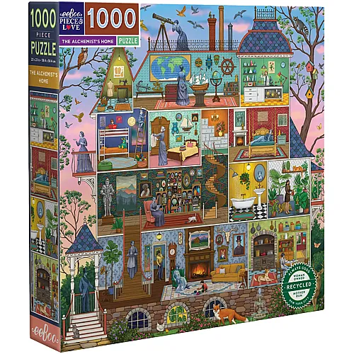 eeBoo Puzzle The Alchemist's Home (1000Teile)