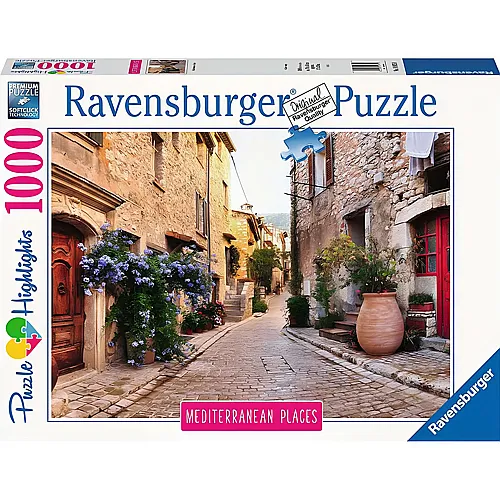 Ravensburger Puzzle Mediterranean Mediterranes Frankreich (1000Teile)