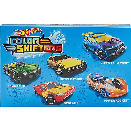 Hot Wheels Color Shifters 5er Geschenkset (1:64)