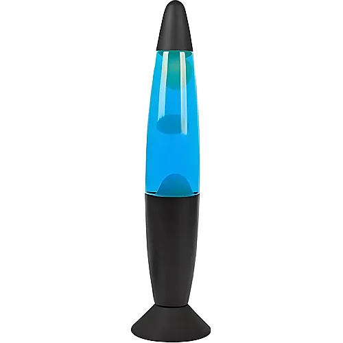 i-total Lavalampe LED Blau - 35 cm