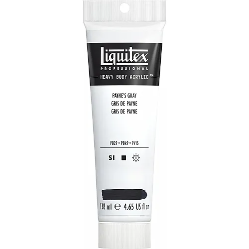 Liquitex Lqx Prof. Heavy Body Acrylfarbe 138ml Tube Paynes Grau
