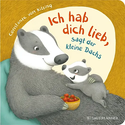Ich hab dich lieb, sagt der kleine Dachs