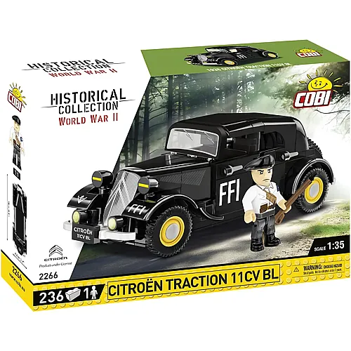 COBI Historical Collection Citroen Traction 11CV BL (2266)