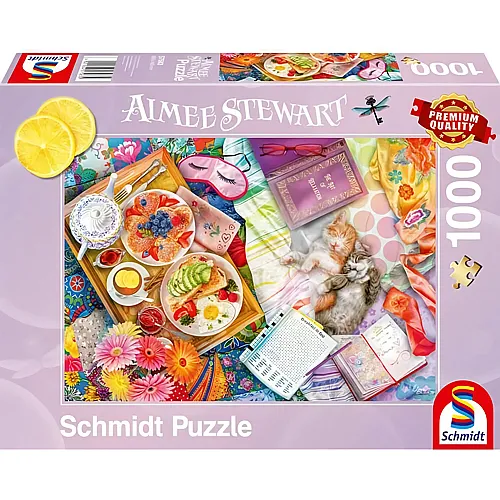 Schmidt Puzzle Aimee Stewart Aufgetischt: Sonntagsfrhstck (1000Teile)