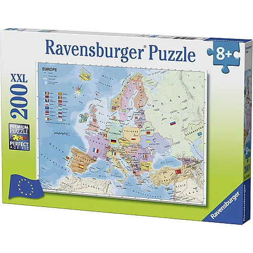 Karte von Europa in Franz�sisch 200Teile