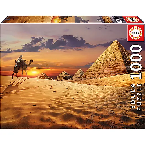 Désert au coucher du soleil - 1000 pièces