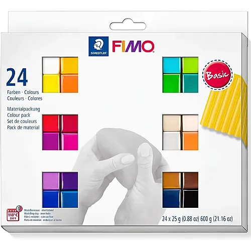 FIMO Modelliermasse ofenhrtend (24x25g)