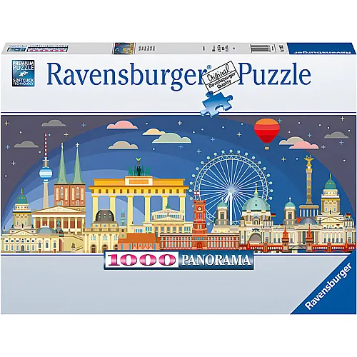 Ravensburger Puzzle Panorama Nachts in Berlin (1000Teile)