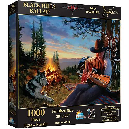 SunsOut Puzzle David Uhl Black Hills Ballad - 1000 Teile