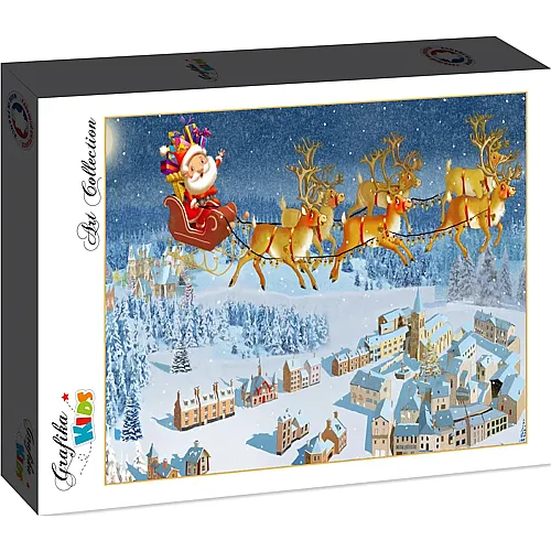 Grafika Puzzle Art Collection Fran�ois Ruyer Grafika Kids Weihnachtsmann - 12 Teile