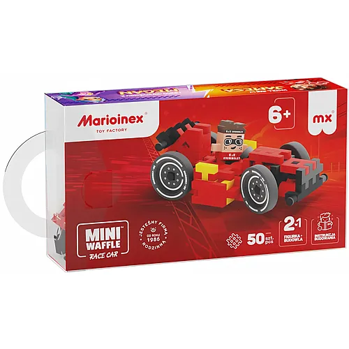 Marioinex Mini Waffle Rennauto James - 50 Teile