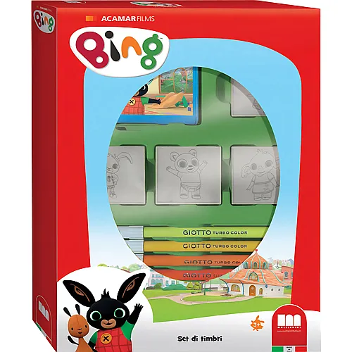 Multiprint Bing Stempelset mit 4 Stempeln