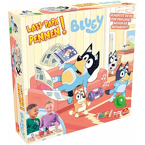Goliath Lass Papa pennen Bluey, d ab 4 Jahren, 2-6 Spieler,
