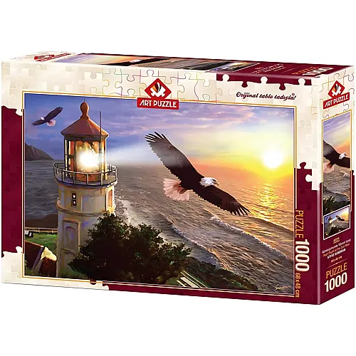 Art Puzzle High Flight at the Sun Rise - 1000 Teile