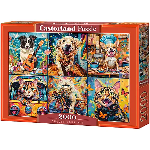 W�hlen Sie Ihr Haustier 2000Teile