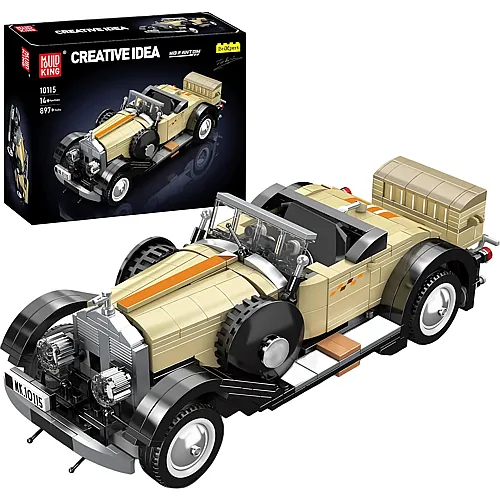 Mould King Creative Idea Oldtimer Sportwagen 10115