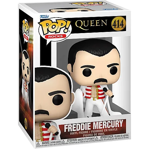 Funko Pop! Rocks Queen Freddie Mercury mit Cape 414