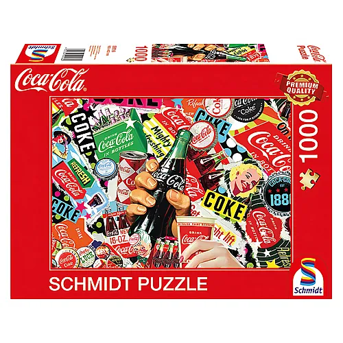 Schmidt Puzzle Coca Cola Motiv 4 (1000Teile)